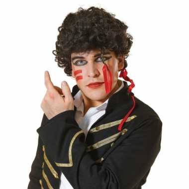 Goedkope adam ant heren pruik