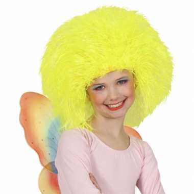 Goedkope  Neon gele kinder afropruiken