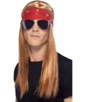 Goedkope guns n roses look a like pruik