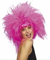 Goedkope roze feest damespruiken